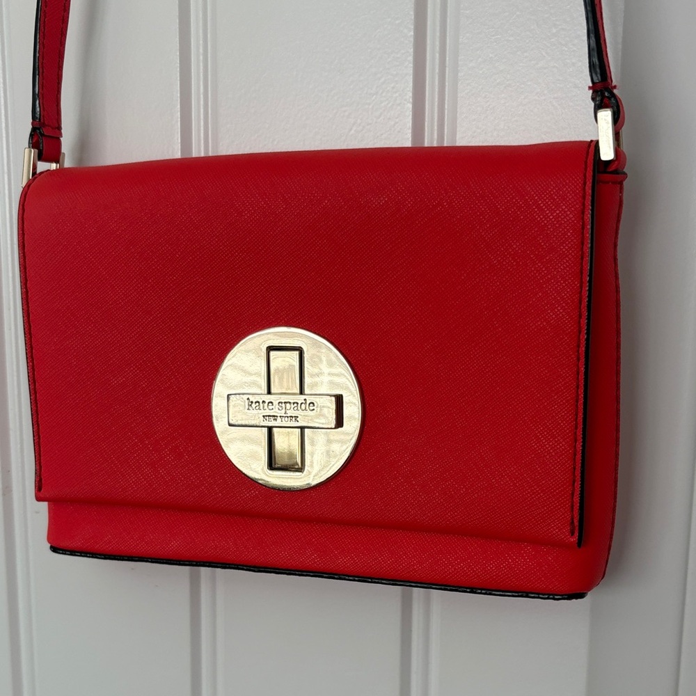 Kate Spade Bold Red Crossbody Bag
